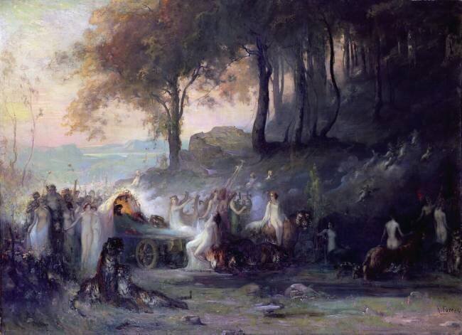 A Pagan Procession Henri Foreau
