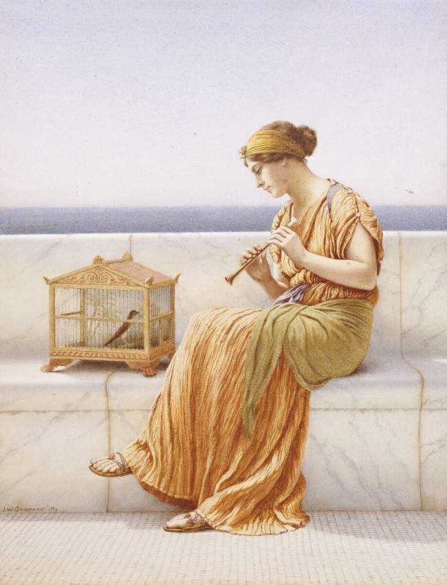 A Song without Words John William Godward