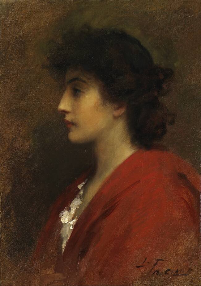 A Venetian Girl Luke Fildes