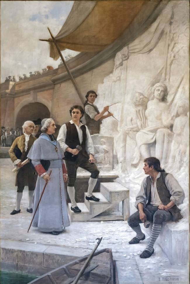 A Visit to the Sculptor   Edouard Debat-Ponsan