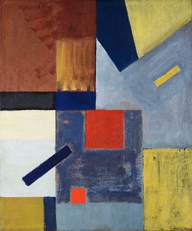 Abstract Composition Kurt Schwitters