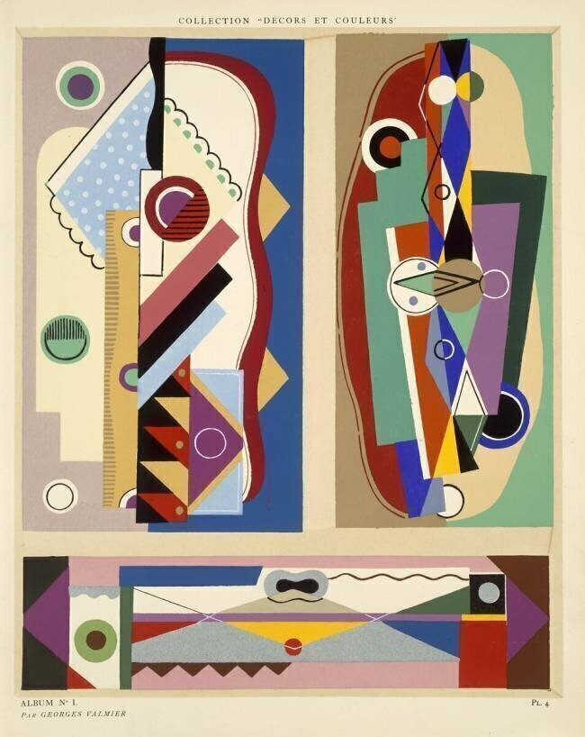 Abstract designs Georges Valmier