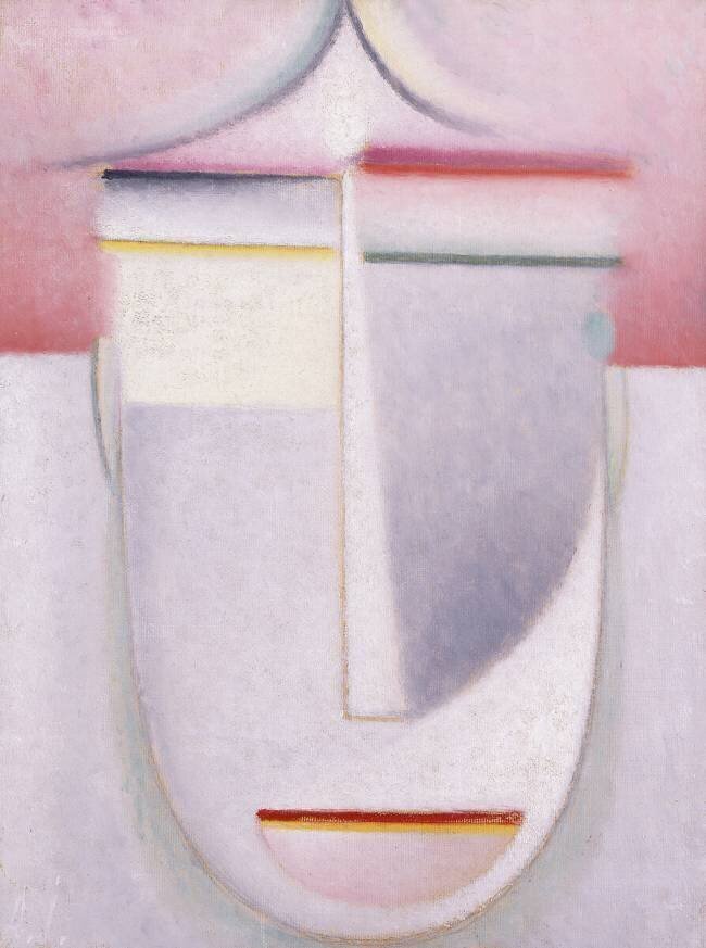 Abstract Head: Composition No 2 'Winter' Alexej von Jawlensky