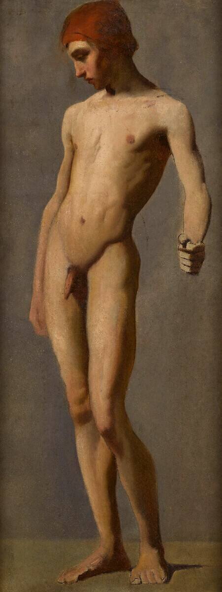 Académie d'homme Gustave Moreau