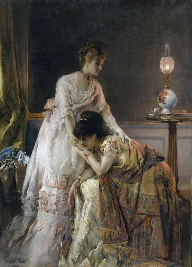 After the Ball Alfred Stevens