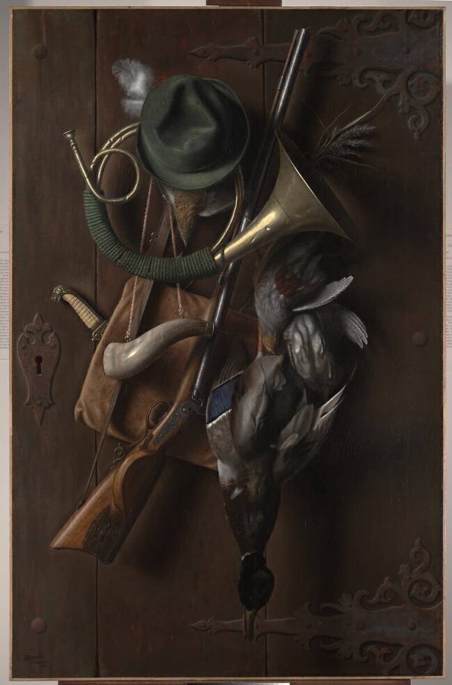 After the Hunt William Michael Harnett