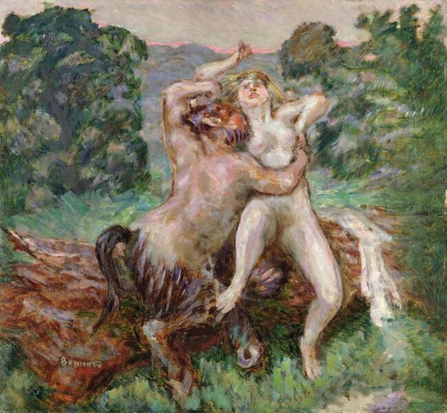 Afternoon of a Faun Pierre Bonnard