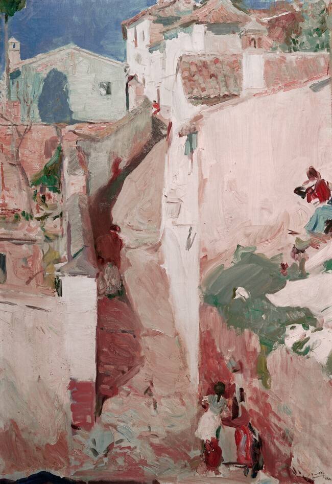 Albayzin in Granada Joaquin Sorolla y Bastida