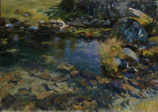 Alpine Pool John Singer Sargent