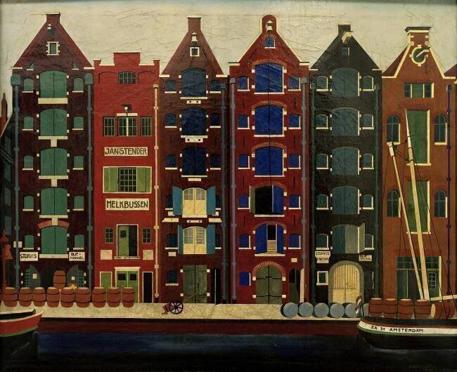Amsterdam, Brouwersgracht Carl Grossberg