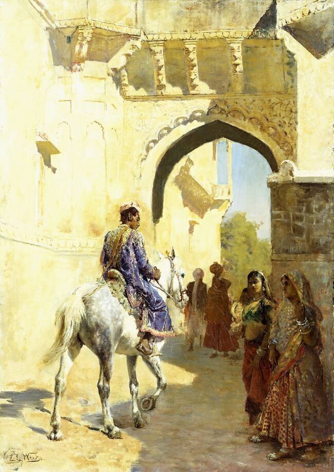 An Arab Scene Edwin Lord Weeks