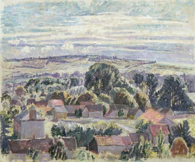 An English Landscape Spencer Frederick Gore