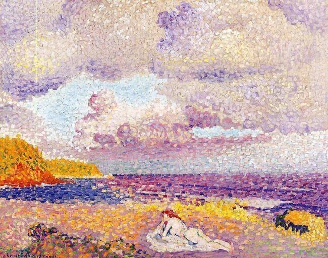 An Incoming Storm Henri-Edmond Cross