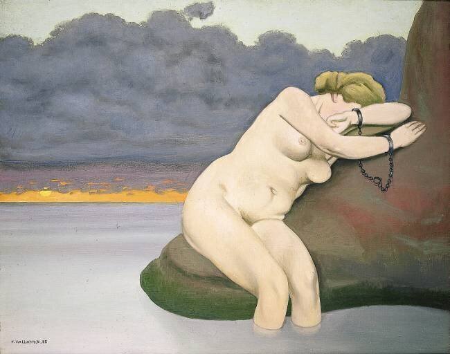 Andromeda Bound Félix Vallotton