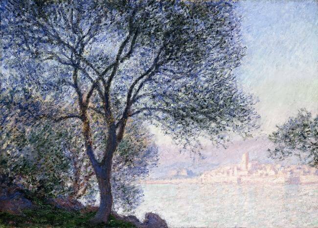 Antibes seen from the Salis Claude Monet