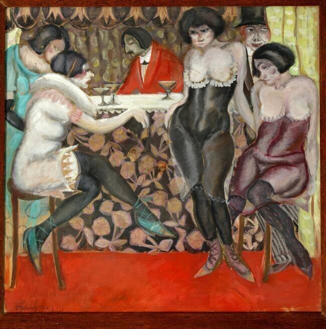 At the Bar Boris Dmitrievich Grigoriev