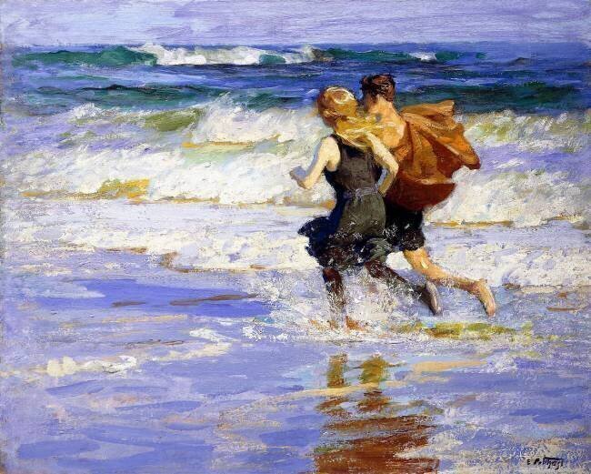 At the Beach Edward Henry Potthast