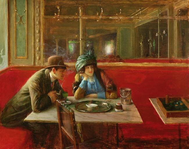 At the Cafe Jean Béraud
