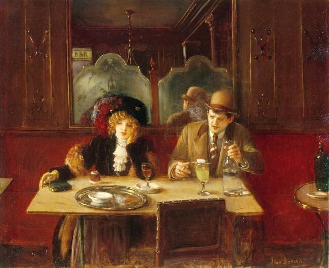 At the Cafe Jean Béraud
