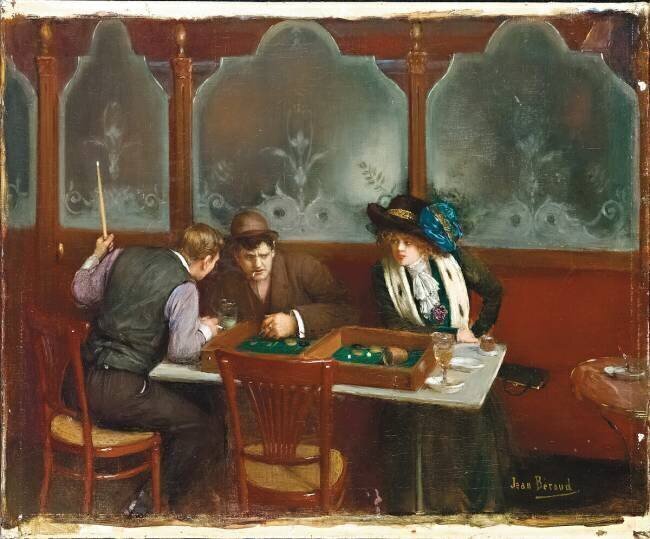 At the Cafe Jean Béraud
