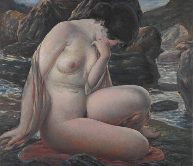 At the edge of the stream Yasushi Tanaka
