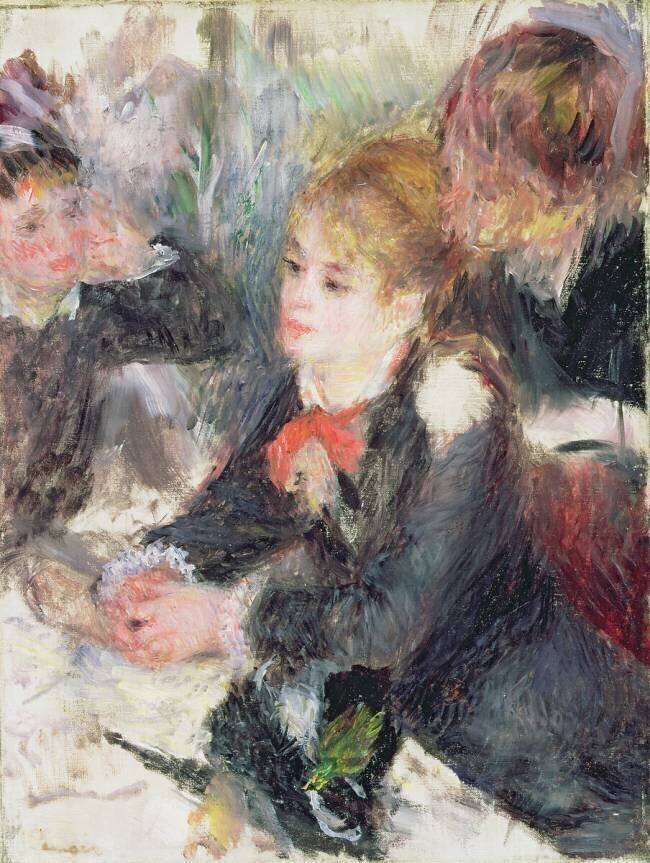 At the Milliner's Auguste Renoir
