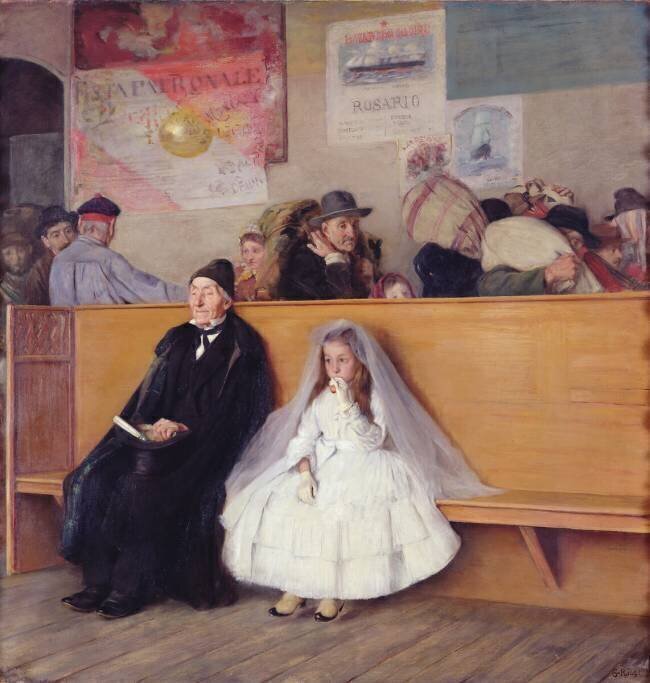 At the Station Giuseppe Ricci