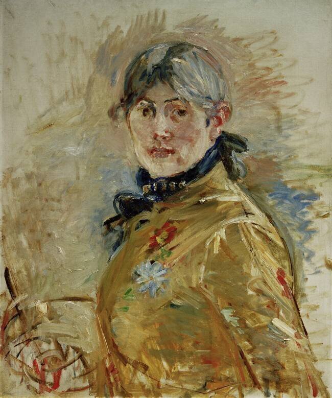 Autoportrait Berthe Morisot