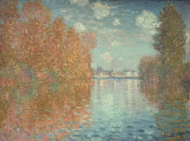 Autumn Effect at Argenteuil, 1873 Claude Monet