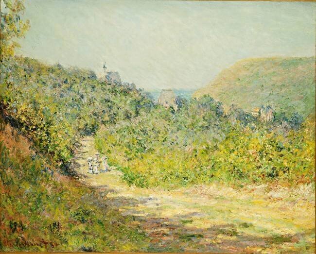 Aux Petites Dalles Claude Monet