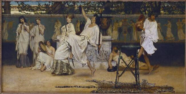 Bacchanal Lawrence Alma-Tadema