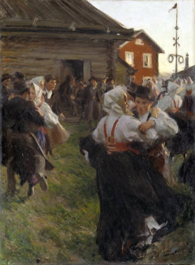 Bal d'été Anders Zorn
