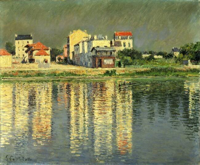 Banks of the Seine at Argenteuil Gustave Caillebotte