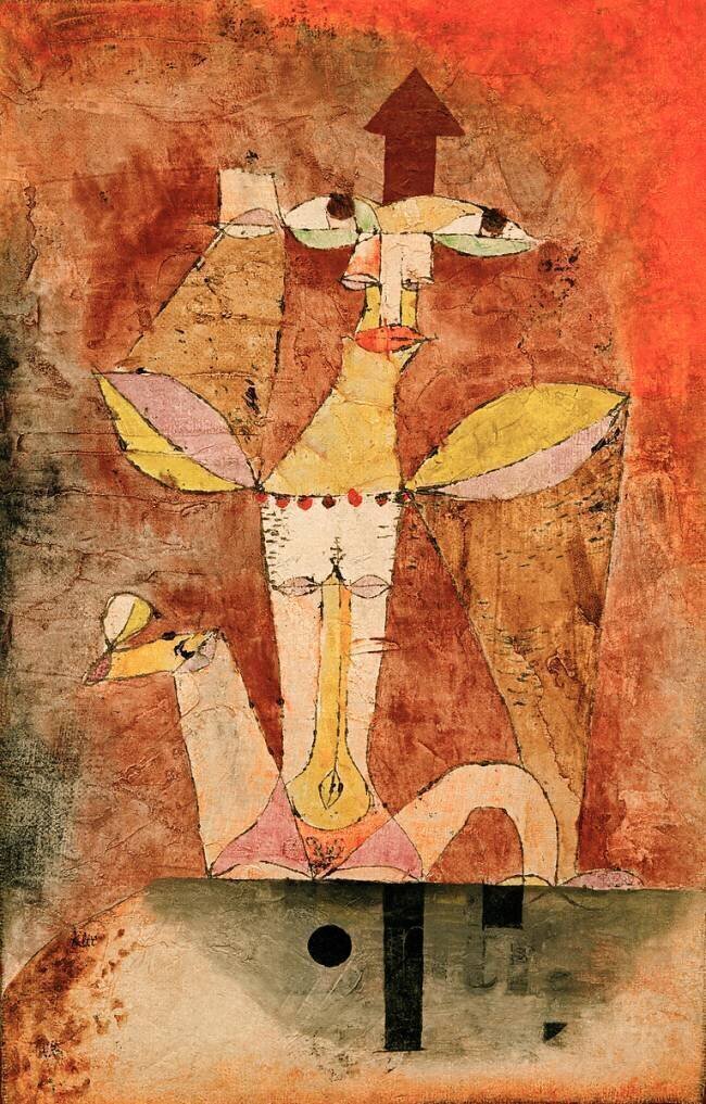 Barbarian Venus Paul Klee