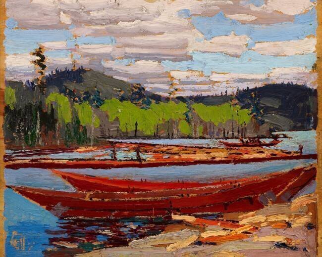 Bateaux Tom Thomson