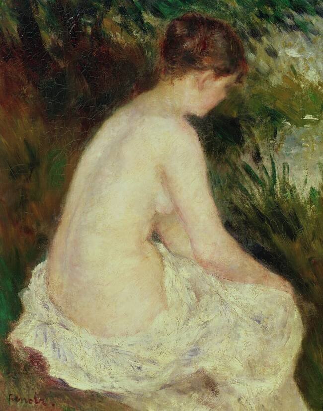 Bather Auguste Renoir