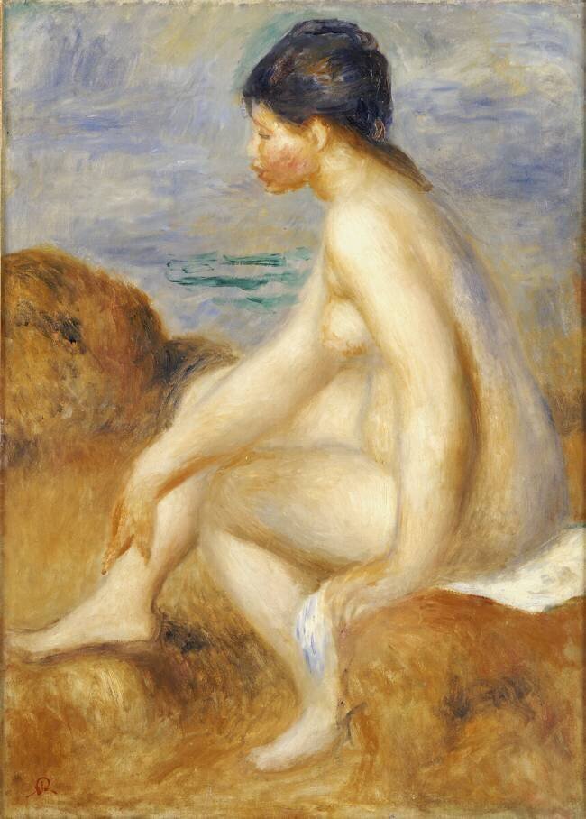 Bather Auguste Renoir