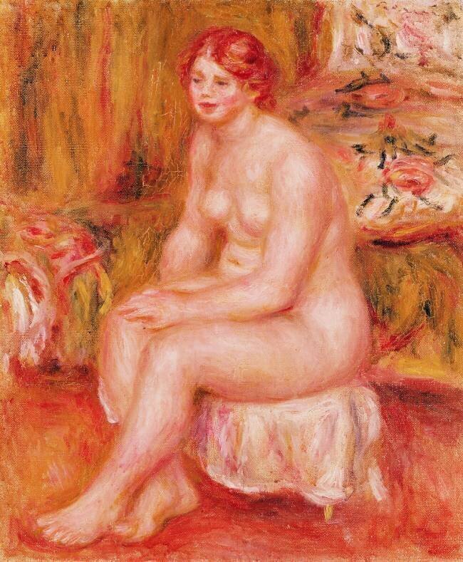 Bather Auguste Renoir