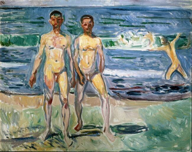 Bathers Edvard Munch