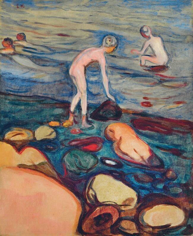 Bathers Edvard Munch