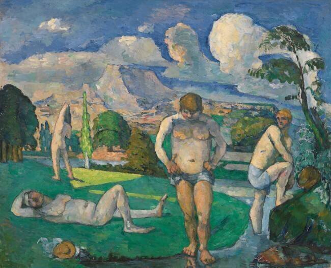 Bathers at Rest Paul Cézanne
