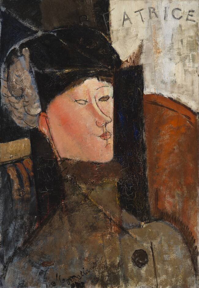 Beatrice Hastings Amedeo Modigliani