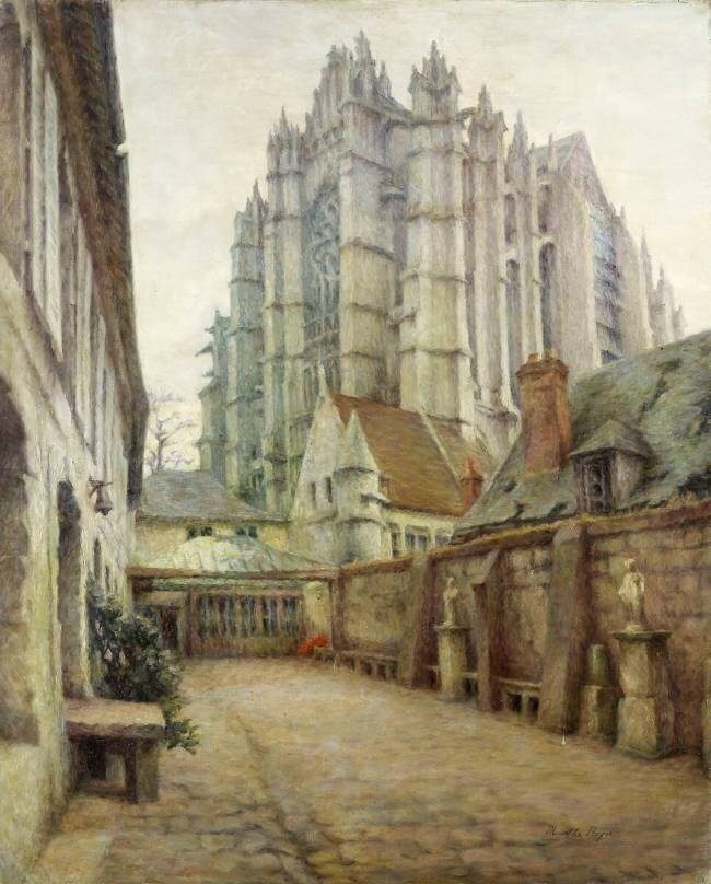 Beauvais, cour Saint- Vincent Marthe Roger