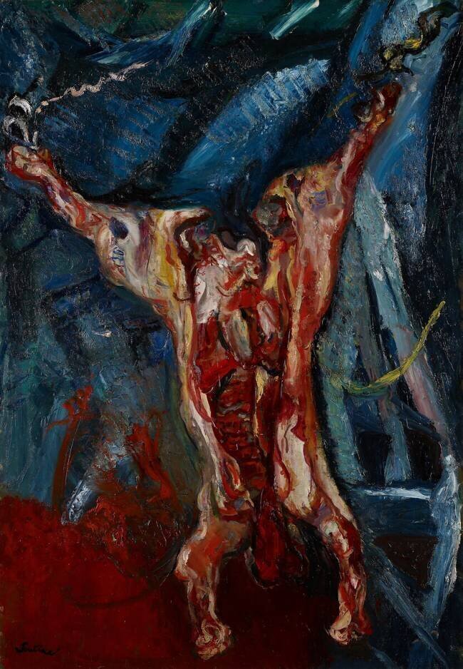 Beef carcass Chaïm Soutine