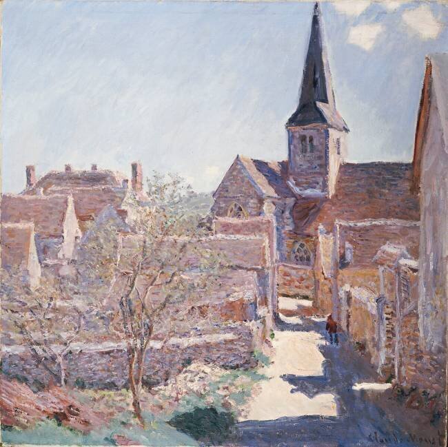 Bennecourt Claude Monet