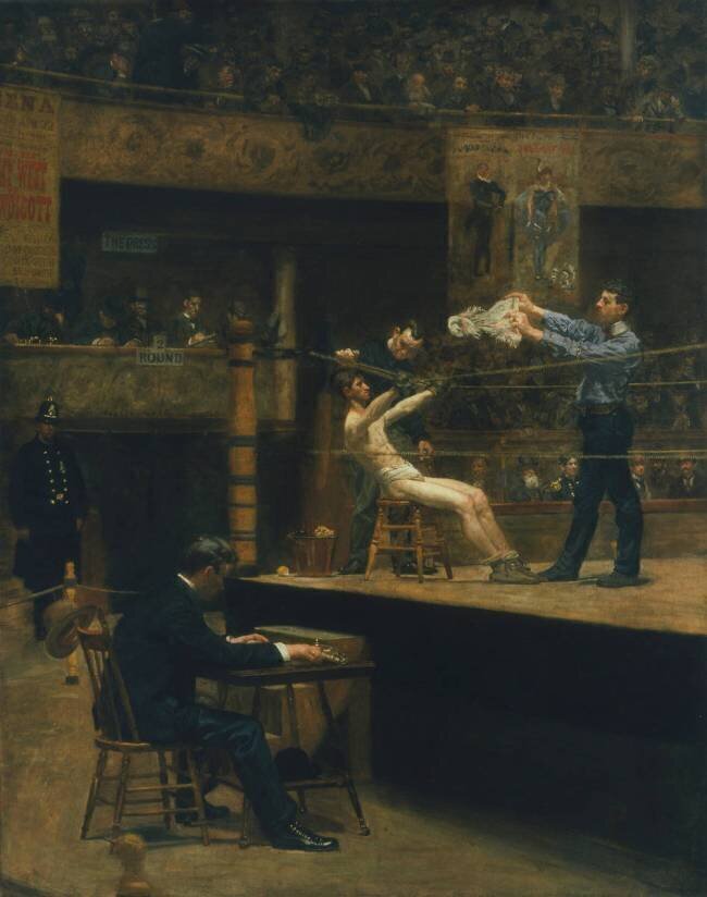 Between Rounds Thomas Eakins