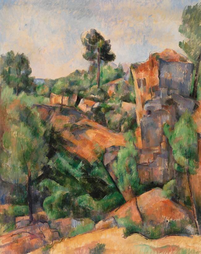 Bibemus Quarry Paul Cézanne