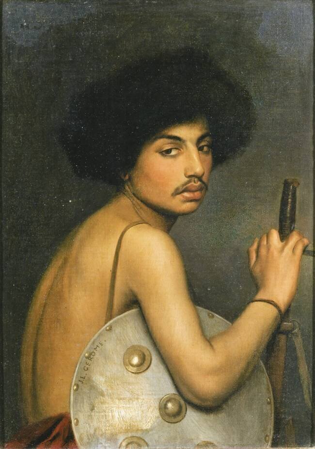 Bisharin Warrior Jean-Léon Gérôme