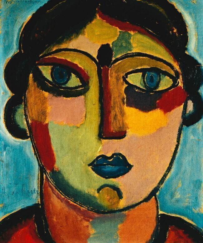 Blue Mouth Alexej von Jawlensky