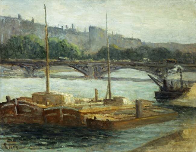 Boats at Groix Paul Signac